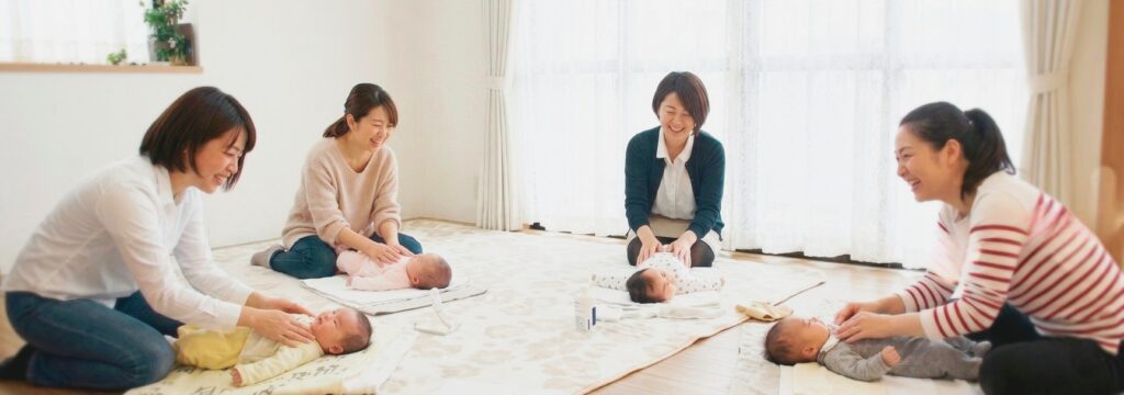 ベビーマッサージレッスン