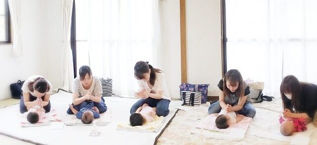福岡市南区ベビーマッサージレッスン